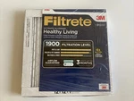 New Filtrete 12X12X1 Furnace Air Filter 1900 Healthy Living Allergy Viruses. Fixed Price $23.99.