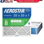 Merv 8 Air Filter 20X20X1 High Efficiency Dust Mold Pollen Clean Quality New. Fixed Price $44.45.