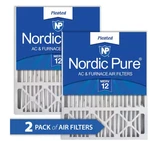 Nordic Pure 20"X25"X5" Honeywell/lennox Replacement Merv 12 Air Filter (2-PACK). Fixed Price $48.00.