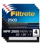 3M 2500 Series Filtrete 1" Filter, 20X20X1. Fixed Price $86.99.