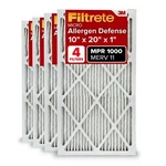Filtrete 10X20X1 Furnace Air Filter, Merv 11, Mpr 1000, Micro Allergen Def.... Fixed Price $53.86.