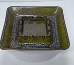 1967 Mcm Vtg Maddux Of California Ashtray Bel-air Original Brownish Green #7113. Fixed Price $28.50.