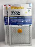 Filtrete 14X25X1 2-PACK Air Filter Mpr 2200 Merv 13, Healthy Living Elite.... Fixed Price $49.99.