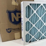 Nordic Pure 16X20X4 Pleated Unscented Baking Soda Air Filter Pack. Fixed Price $39.95.