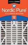 Nordic Pure 16X25X3 Merv 15 Plus Carbon Trion Bear Cub Replacement Filter Pack. Fixed Price $44.56.