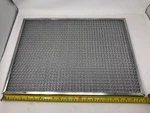 Lot Of 6 Permatron Aluminum Mesh Filter MMA400-1 15.88" X 21.75" 1". Fixed Price $34.50.