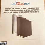 Lifesupplyusa 3-IN-1 True Hepa Pre-filter, Carbon (3 1). Fixed Price $17.99.