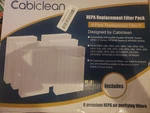 Cabiclean Hepa Replacement Pack - 5 Type Filters. Fixed Price $19.99.