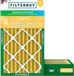 Filterbuy 10X20X4 Merv 11 Air Replacement Hvac Furnace. Fixed Price $85.96.