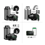Vivosun 4/6/8 Air Filtration Kit Inline Fan W/ Smart Controller Filter & Ducting. Fixed Price $215.99.