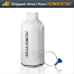 Powertec Dust Collector Bag, 30 Micron Filter 4" Port W/ Key Hose Clamp. Fixed Price $30.99.