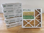 5 Pack - 16X16X4 Merv 11 Gold Filterbuy Pleated Furnace Air Hvac Filters. Fixed Price $29.99.