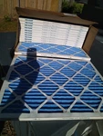 Flanders Precision Air Blue Pleated Model 40 20X25X1 Merv 8 Case Of 12. Fixed Price $59.88.