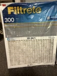 Pack Filtrete Clean Living Basic Dust Filter Merv 5, 3M Mpr 300, 20X24X1. Fixed Price $44.99.