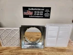 10"X10" Hvac Return Air Kit, Grille, Metal Box, 6"COLLAR &1 Filter.. Fixed Price $160.00.