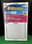 Filtrete 4 Pack Ultra Allergen 2X Bacteria & Virus Filter 1600 Mpr 25X16X1. Fixed Price $51.82.