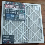 6 Pack Of Bnx Trufilter 20"X20"X1" Merv 13 Air Filters Made In Usa Electrostatic. Fixed Price $39.96.