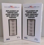 Lot Of 2 Life Supply Hepa Air Filters Hunter 30610 Purifier Cleaner ER638. Fixed Price $22.50.