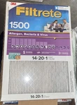 Filtrete 14X20X1 Furnace Airfilter Mpr 1500 Healthy Living Ultra Allergen 4PK. Fixed Price $52.99.