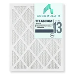 Accumulair Titanium 16X24X1 Allergen Reduction Filters (4 Pack). Fixed Price $72.15.