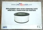 Life Supply Usa Replacement Hepa Filter For Honeywell 24000/24500 Air Purifiers. Fixed Price $41.99.