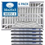 Trion Air Bear 255649-101 (6 Pack) Pleated Furnace Filter 16"X25"X3" Merv 8. Fixed Price $101.20.