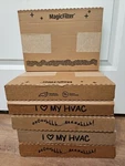 Lot Of 6 - Second Nature Magic Merv 8 Ac Air Filters Made In Usa! 12X12X1. Fixed Price $44.99.