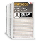 Filtrete 20X25X1 Furnace Air Filter, Merv 5, Mpr 300, Capture Unwanted Par.... Fixed Price $49.93.