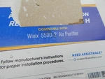 Veva Pack Of Winix 116130 Replacement Filter H For Model 5500-2 Air Purifie.... Fixed Price $8.09.