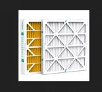 Glasfloss Industries Pleated ZLP20242 Size: 20X24X2 - (qty 12). Fixed Price $59.99.