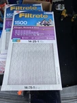 Filter 3M Filtrete MD14X25 Ultra Allergen Furnace Air. Fixed Price $15.00.