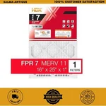 16X25X1 In. Allergen Plus Standard Pleated Furnace Air Filter Fpr 7 Merv 11 Dust. Fixed Price $16.99.