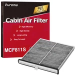 Puroma Cabin Air Filter With Activated Carbon, Replacement 8.3" X 9.3" 0.9". Fixed Price $21.00.