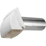 Dundas Jafine Promax 4 In. White Plastic Dryer Vent Hood (bulk) Pack Of 12. Fixed Price $162.24.