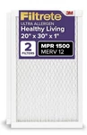 4PACK Filtrete Furnace Air Filter, Merv 12, Mpr 1500, 20X30X1, White. Fixed Price $99.00.