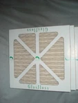 Lot Of 8 Genuine 12X12X1 Air Filter Glasfloss Z Line Series. Fixed Price $49.99.