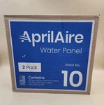 Aprilaire #10 Water Panel 2-PACK Humidifier Filter Genuine New Stock Made Usa. Fixed Price $24.99.
