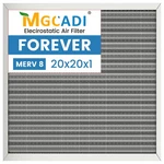 20X20X1 Hvac Furnace Air Filter, Lasts Lifetime, Washable, The. Fixed Price $52.84.