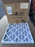 Dim 825P Tri-pleat 20" 2" Air Filter Lot Of 12 In Box. Fixed Price $81.10.