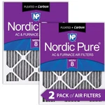 14X30X1 (13 15/16X29 15/16) Furnace Air Filters Merv 8 Pleated Plus Carbon Pk. Fixed Price $45.99.