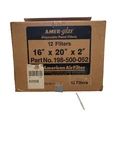 Air Amer-glas #198-500-052 12 Filters New Old Stock. Fixed Price $12.95.