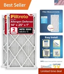 Allergen-friendly 14X25X1 Merv 11 Furnace & Filters Pack For Cleaner Air. Fixed Price $68.99.