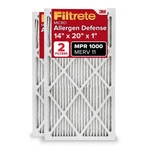 Filtrete 14X20X1 Furnace Air Filter, Merv 11, Mpr 1000, Micro Allergen Def.... Fixed Price $45.96.