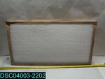 QTY=12: Aaf Flanders 10055.011630 16IN W X 30IN H 1IN Fiberglass Air Filter. Fixed Price $76.27.