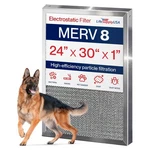 Lifesupplyusa 24X30X1 Washable Air Filter: Merv 8, Reusable, Long-lasting. Fixed Price $72.65.
