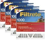3M Filtrete AL15-4 25" X 1" Allergen Reduction Furnace Filters Pack Of. Fixed Price $84.73.
