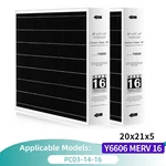 2PCS Y6606 Merv Filter Replacement 20 21 5" For Lennox Pureair PCO3-14-16. Fixed Price $94.99.