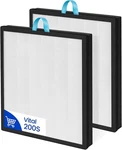 2X Vital Filter True Hepa & Activated Carbon For Levoit 200S-P. Fixed Price $34.77.