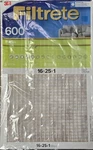 3M Filtrete 16X25X1 Air Filters, Mpr 600, Merv 7, Dust/pollen Reduction 4 Pack. Fixed Price $32.18.