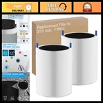 H13 True Hepa Filter 2 Pack For Blueair Pure 311I Max - Activated Carbo. Fixed Price $63.99.